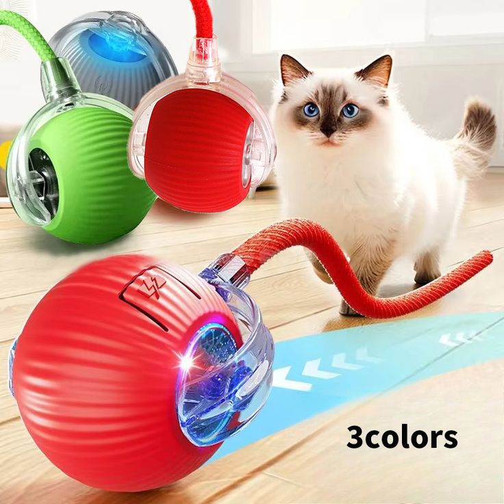 Smart Interactive Ball for Cats and Dogs